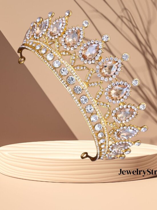 Princess Crowns and Tiaras for Girl Rhinestone Crowns for Birthday
